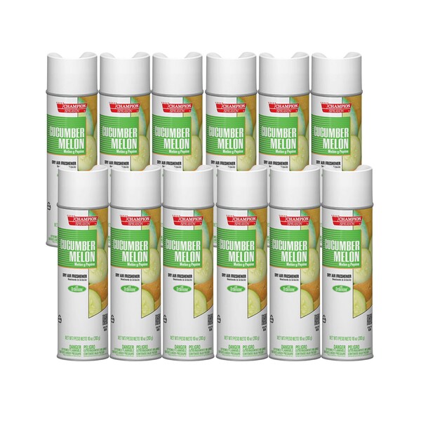 Chase Products Sprayon dry air fresheners net 10 oz. Cucumber Melon., 12PK 5354 - main